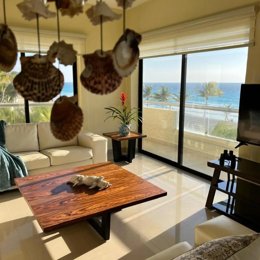 אפרטהוטל קנקון Luxury Ocean Front With Activities & Entertainment